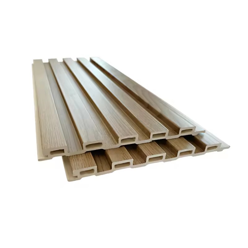 장식적인 나뭇결 인테리어 벽 패널