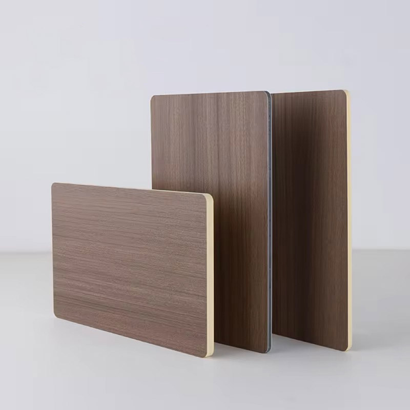 나무 질감 탄소 크리스탈 벽 패널